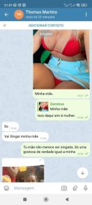 Grupos de Telegram Incesto com a Mãe